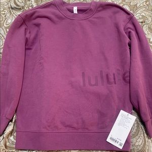 Lululemon women’s sweatshirt. New with tags.
